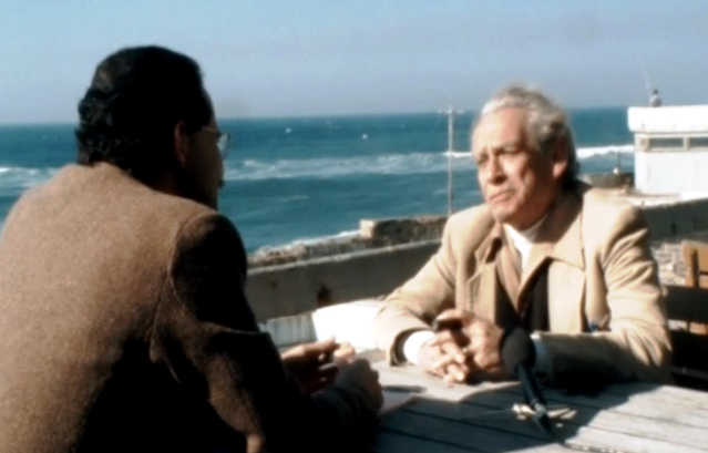 Entrevista a Samuel Fuller na Praia Grande