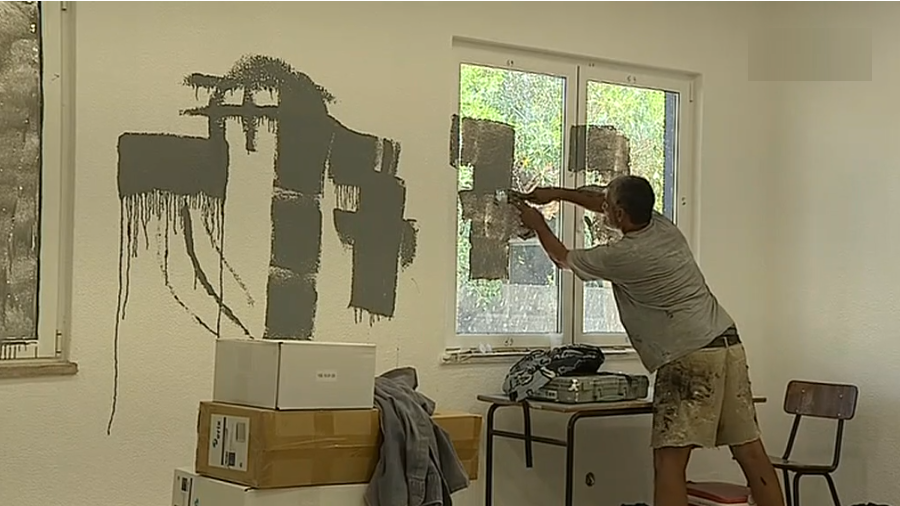 Palácio Baldaya vandalizado