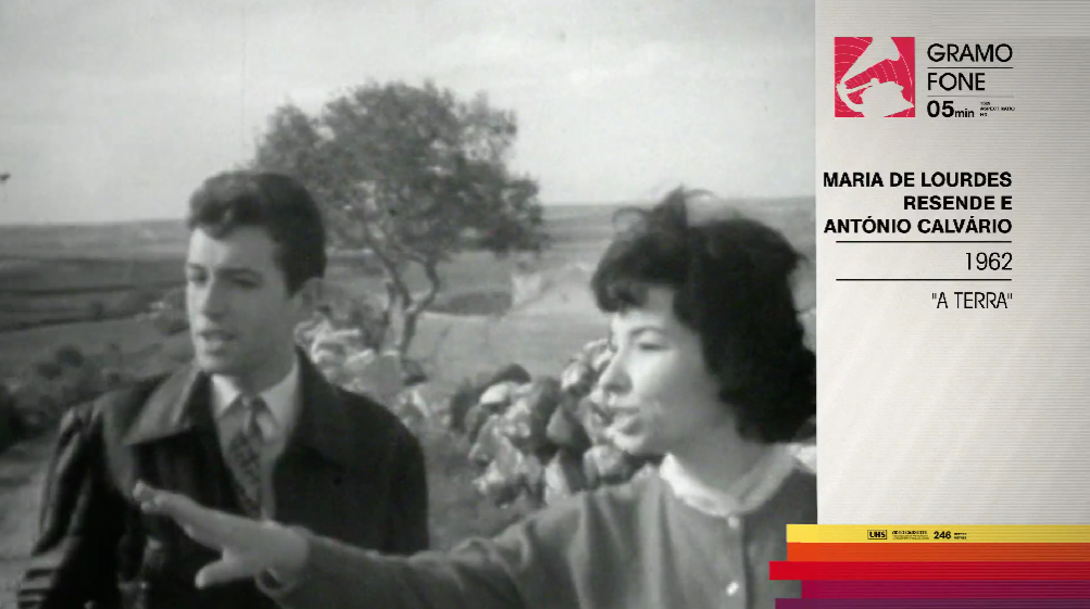 Maria de Lourdes Resende e António Calvário