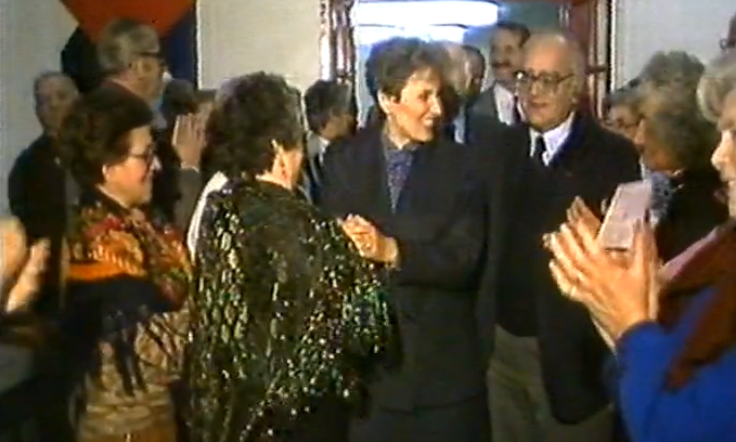 Maria Cavaco Silva visita a Associação de Albergues Noturnos