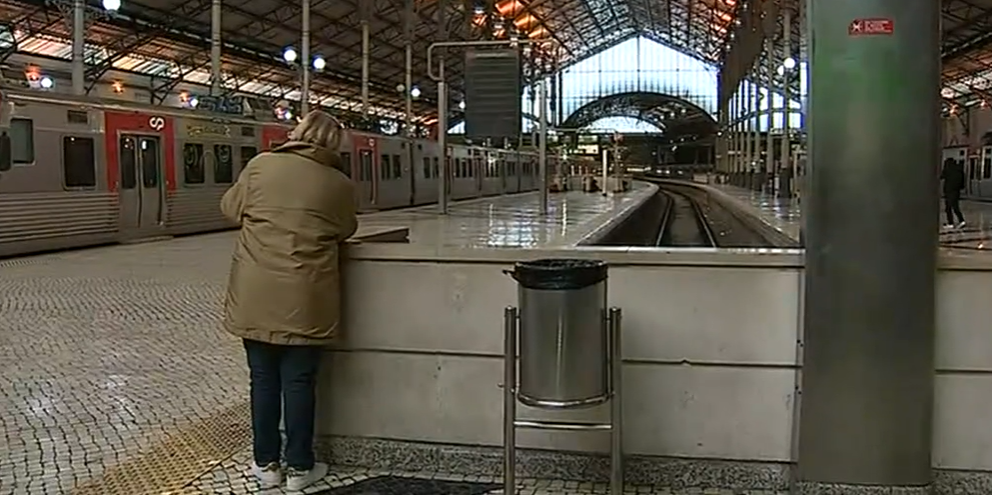 Greve dos trabalhadores da CP