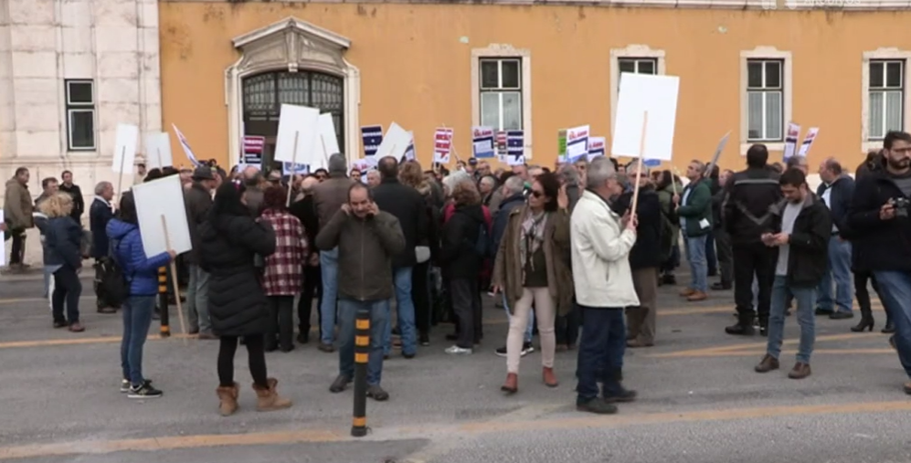 Manifestação Frente Comum