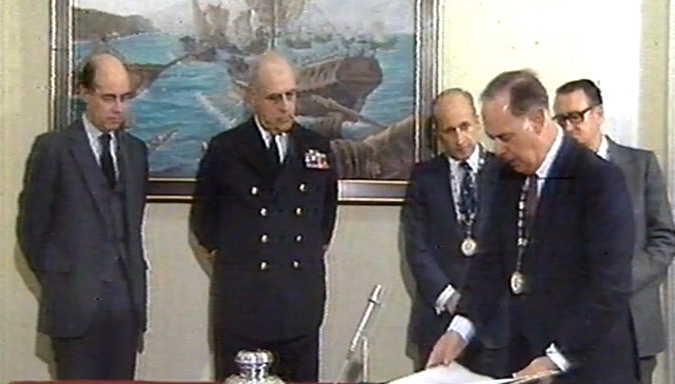 Nova direção da Academia da Marinha