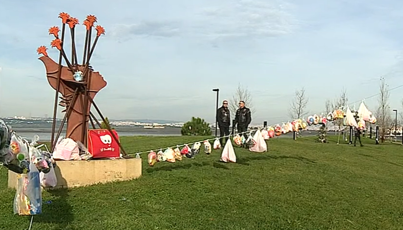 Prendas na marginal do Seixal