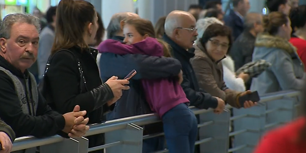 Chegadas no Aeroporto