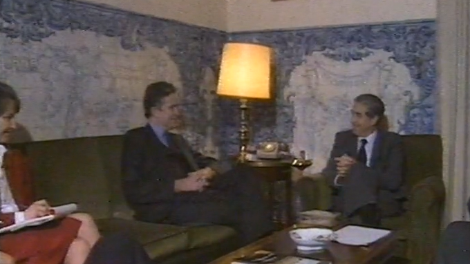 Visita de Jean-Claude Paye a Lisboa