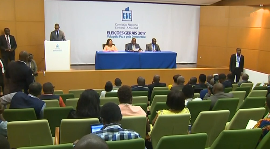 Resultados eleitorais em Angola