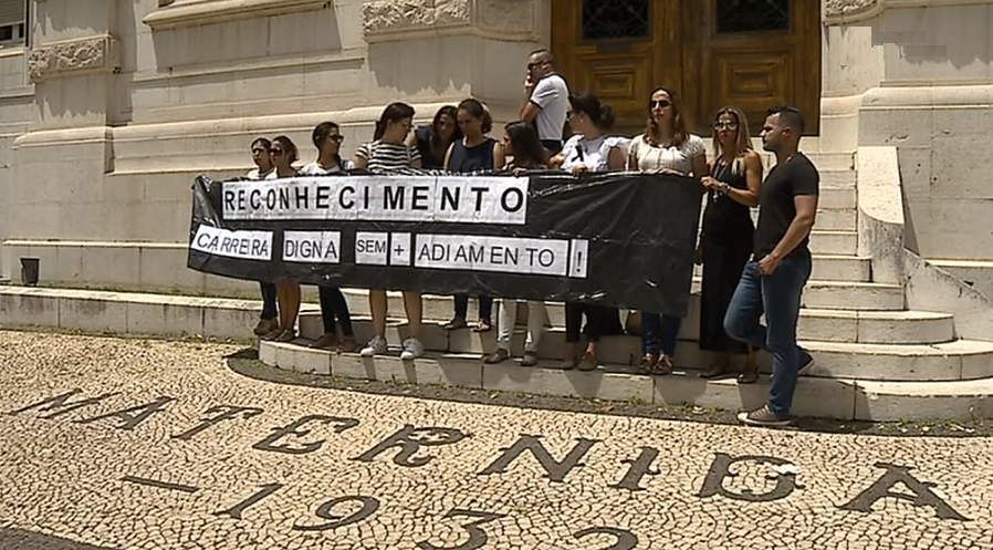 Protesto de Enfermeiros