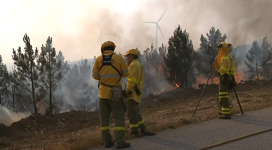 Maior área ardida da Europa