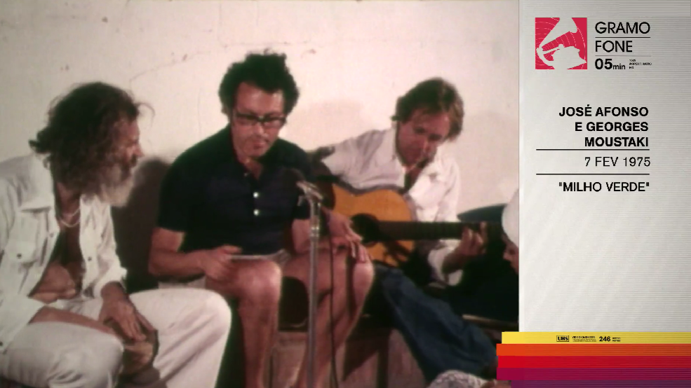 José Afonso e Georges Moustaki
