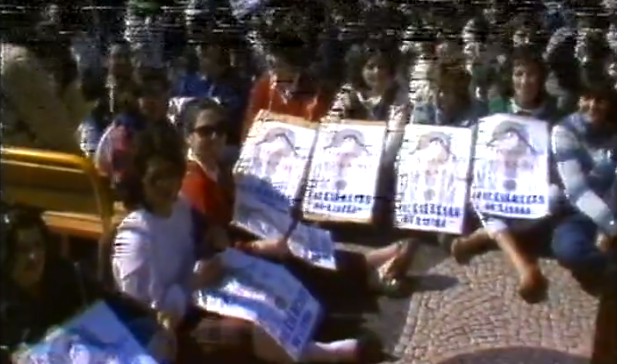 Manifestação de alunos e professores da FCUL