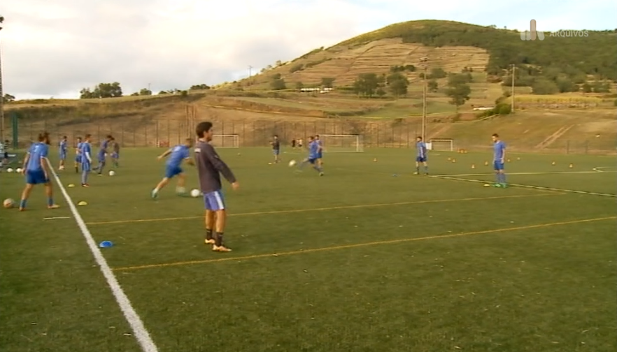 Futebol: Treino do Marítimo na Graciosa