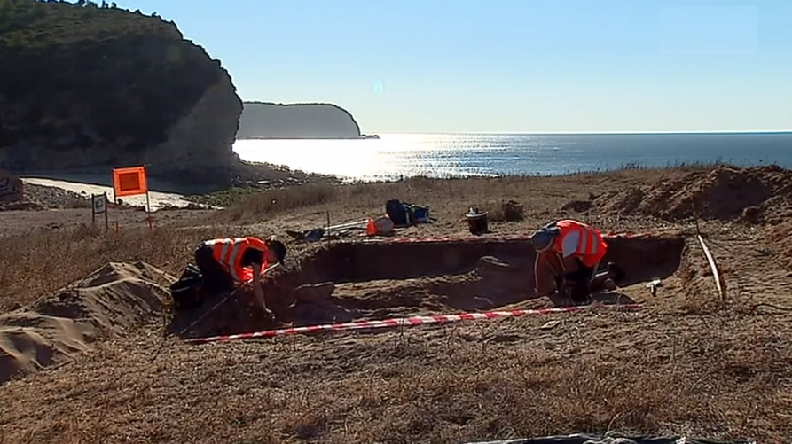 Ruínas romanas na Costa Vicentina