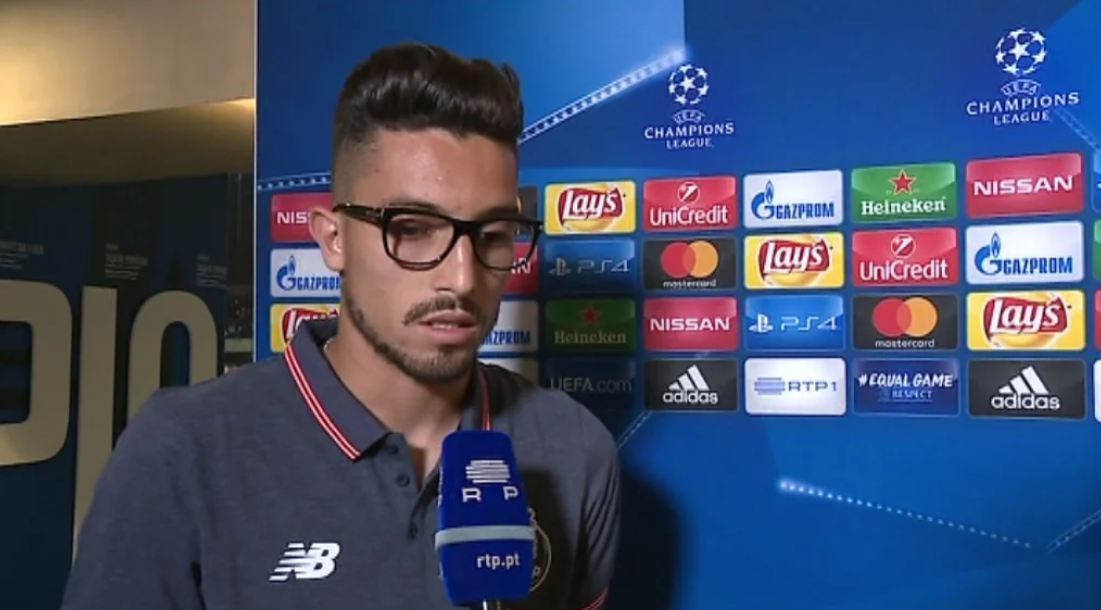 Declarações de Alex Telles