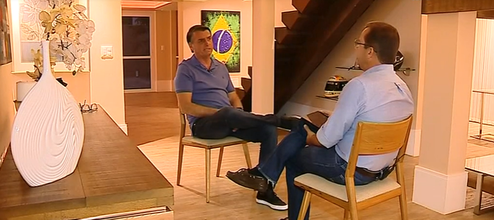 Entrevista de Jair Bolsonaro