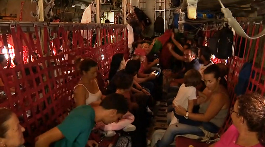 Portugueses retirados das Caraíbas