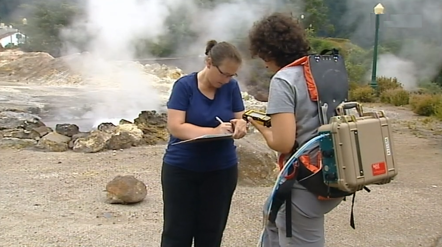 Estudo na Caldeira das Furnas