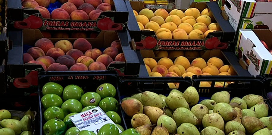 Importação de fruta de Espanha e França