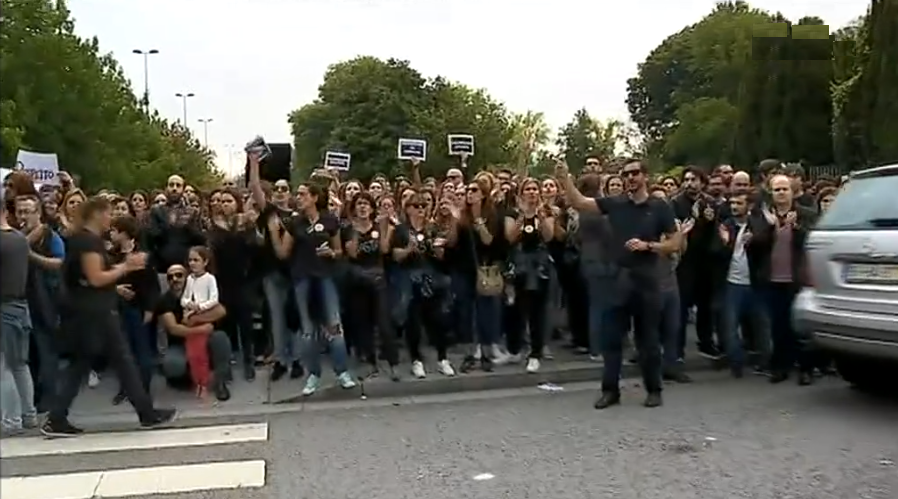 Greve dos enfermeiros no Hospital São João