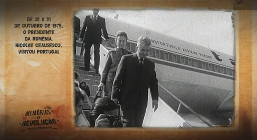 Memórias da Revolução: Nicolae Ceausescu Visita Portugal