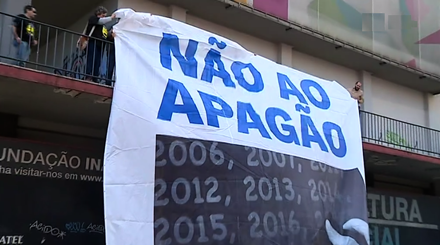 Manifestação dos professores