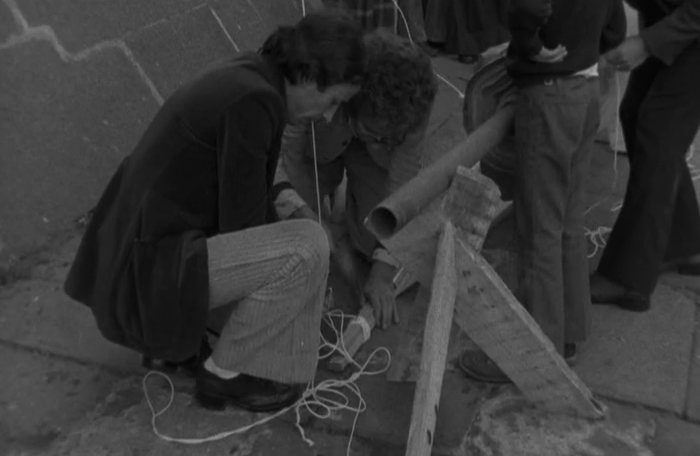 Intervenção artística do Grupo Acre no Porto