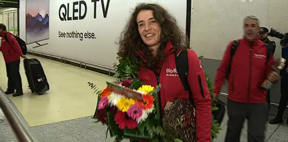 Automobilismo: chegada de Elisabete Jacinto