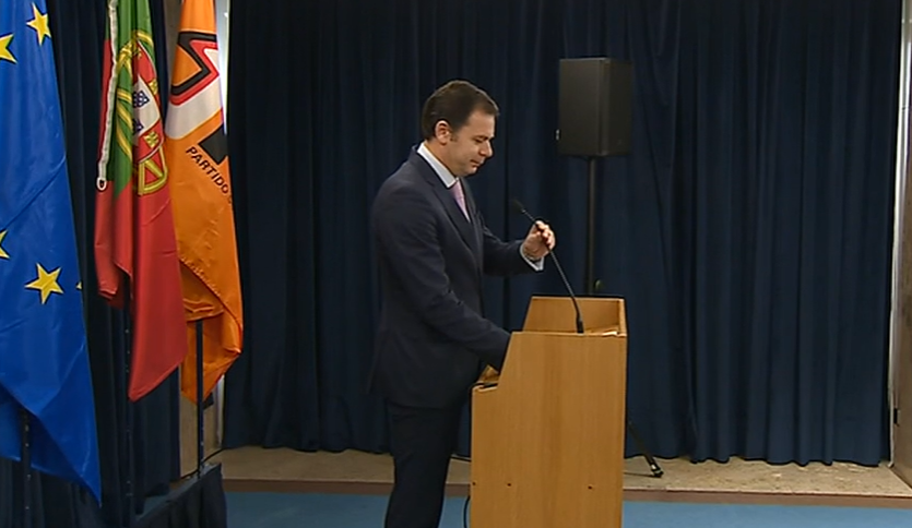 Conferência de imprensa de Luís Montenegro