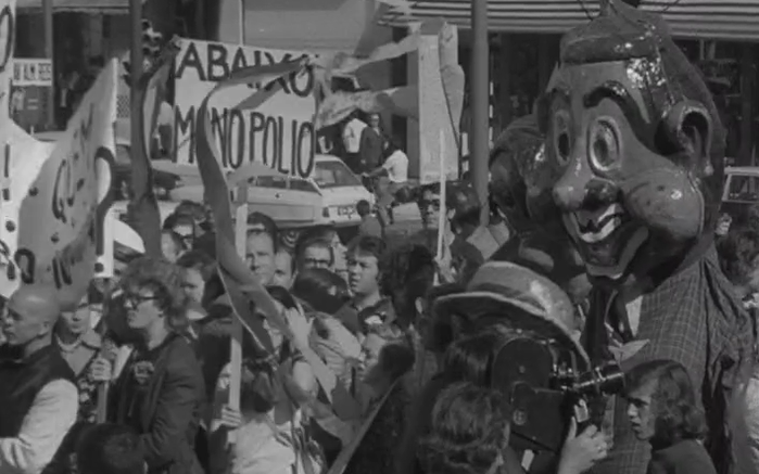 Manifestação de artistas e profissionais da cultura em Lisboa