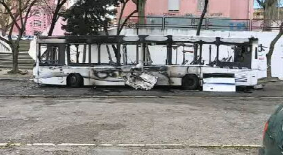 Vandalismo em Setúbal e Lisboa