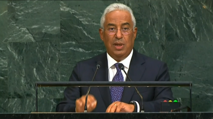 António Costa discursa na ONU