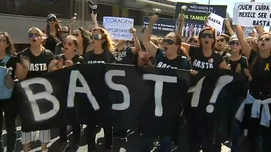 Manifestação dos Enfermeiros