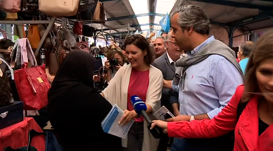 Autárquicas 2017:  Assunção Cristas nos mercados e feiras