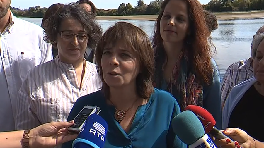 Autarquicas 2017: Catarina Martins em Salvaterra de Magos