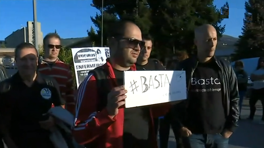 Greve dos enfermeiros em Vila Real