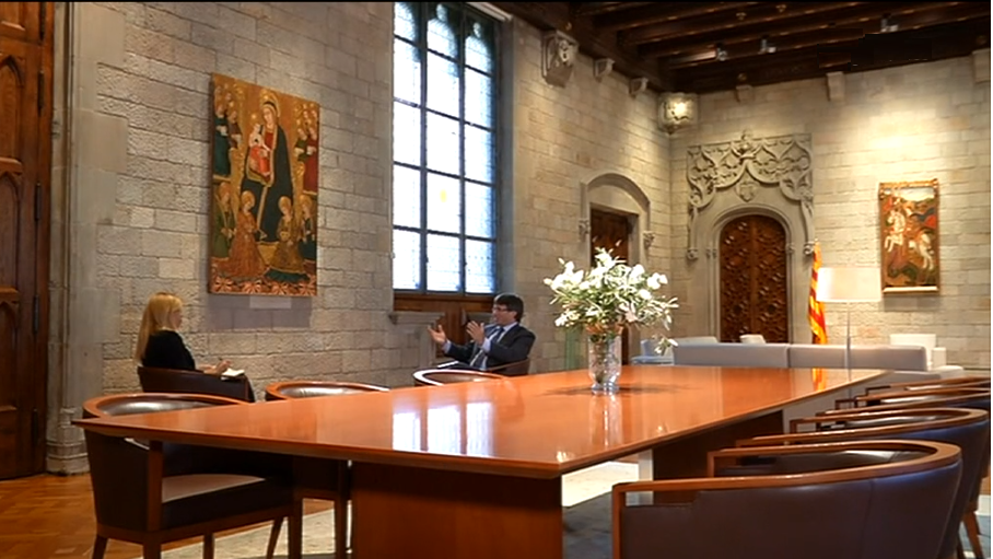 Entrevista a Carles Puigdemont