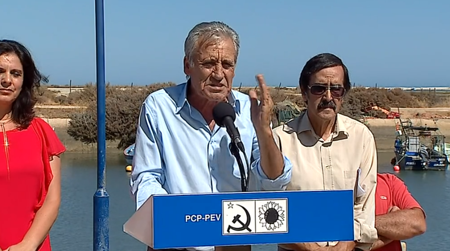 Autárquicas 2017: Jerónimo de Sousa em pré-campanha em Olhão