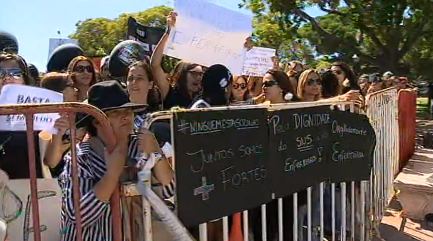 Manifestação dos Enfermeiros