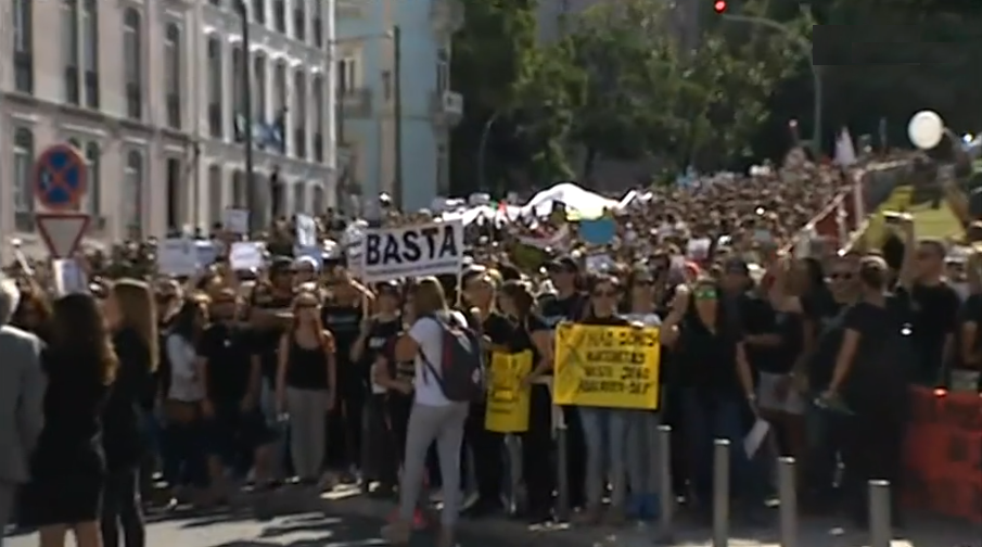 Manifestação dos Enfermeiros