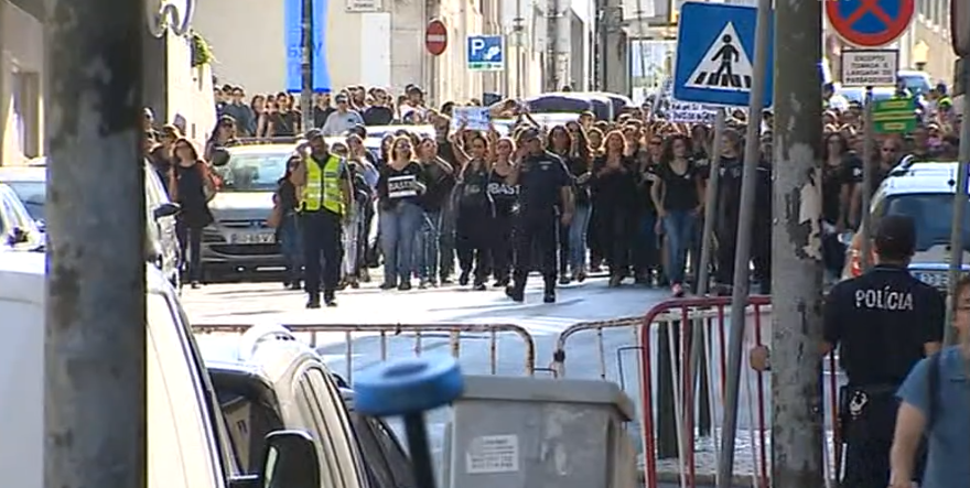 Manifestação dos Enfermeiros