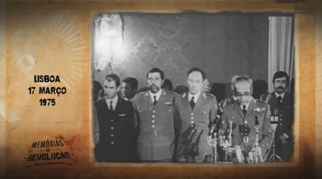 Memórias da Revolução: Tomada de Posse do Conselho da Revolução