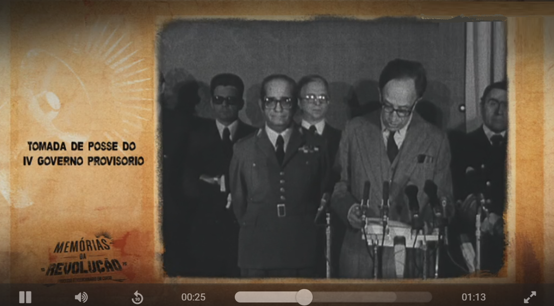 Memórias da Revolução: Posse do IV Governo Provisório
