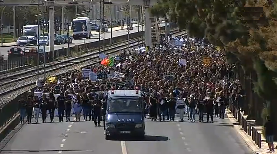 Manifestação dos Enfermeiros