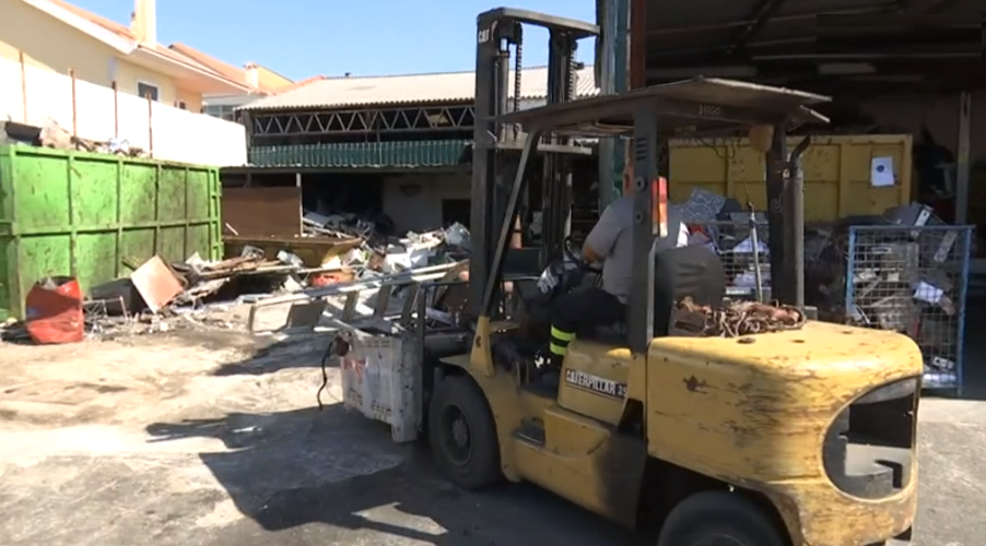 Sucateira em Odivelas