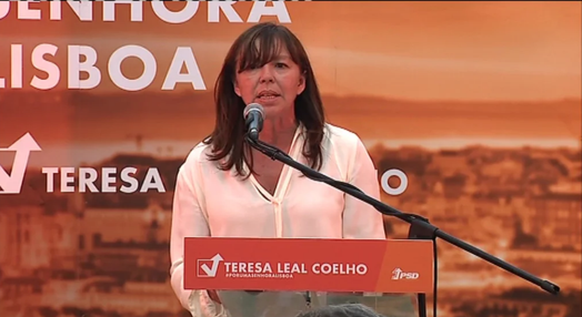Autárquicas 2017: Teresa Leal Coelho apresenta programa eleitoral