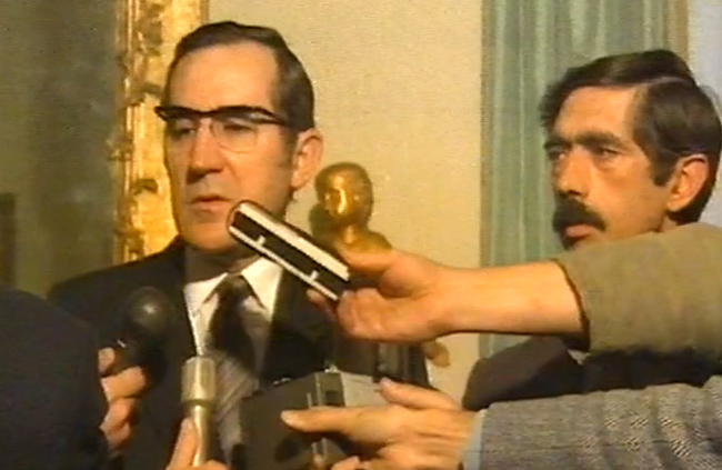 Audiência entre Cavaco Silva e Ramalho Eanes