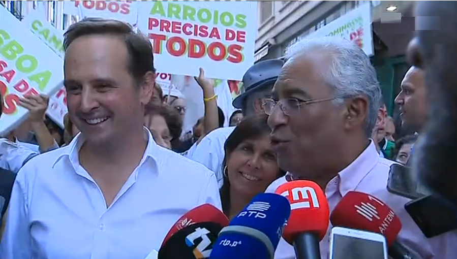 Autárquicas 2017: Campanha eleitoral de Fernando Medina