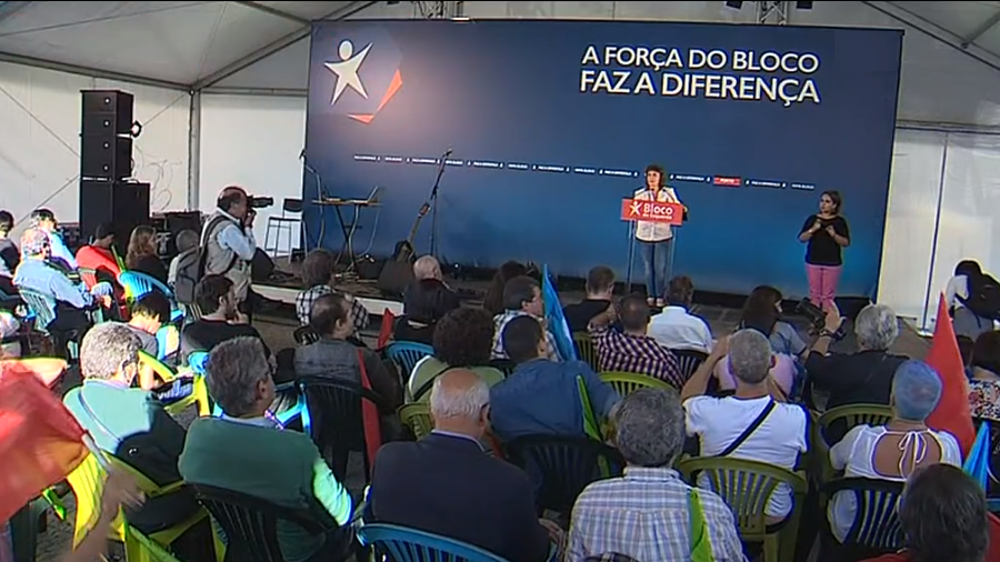 Autárquicas 2017: Catarina Martins no Porto