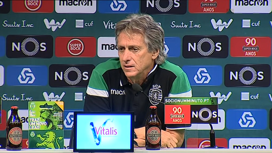 Futebol: Reação de Jorge Jesus