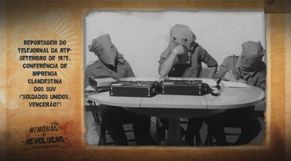 Memórias da Revolução: Conferência de Imprensa dos SUV
